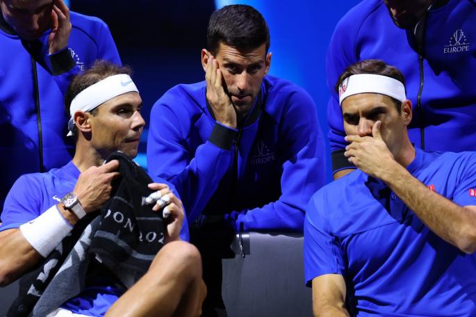 Rafael Nadal, Novak Đoković i Rodžer Federer