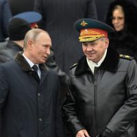 Sergej Å ojgu i Vladimir Putin