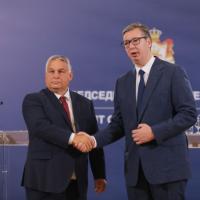 Aleksandar Vučić i Viktor Orban 