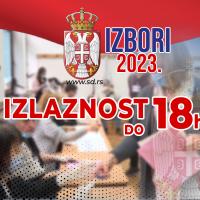 Izlaznost 18h