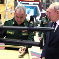 Sergej Å ojgu i Vladimir Putin 