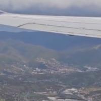 Sletanje aviona u Sarajevu