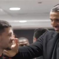 Luka Jović, Zlatan Ibrahimović