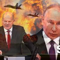 Olaf Šolc i Vladimir Putin