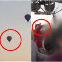 Čovek skočio sa balona